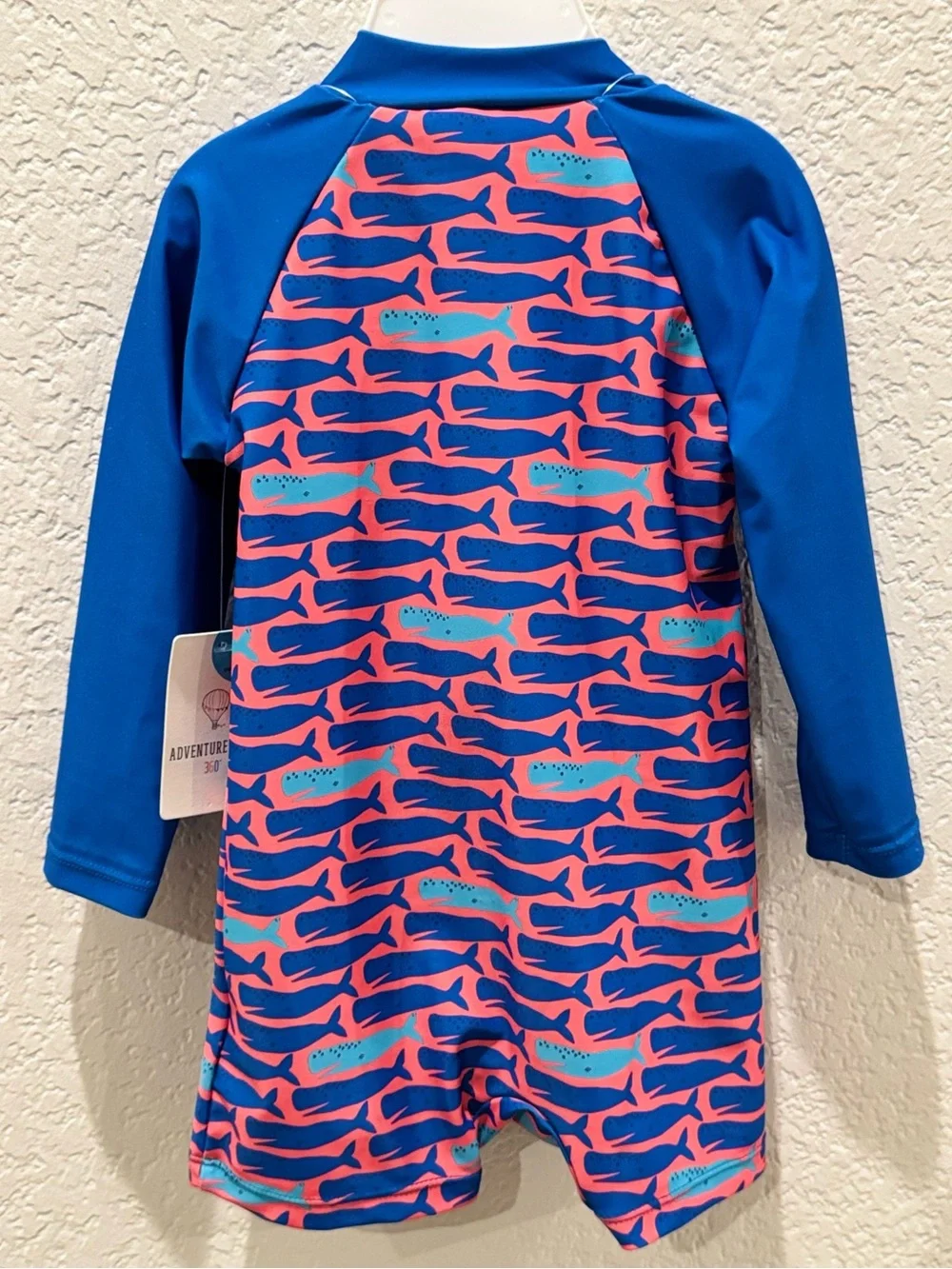 ADVENTUREWEAR 360 Baby Boys Rashguard One-Piece Swimsuit. Size 12M
